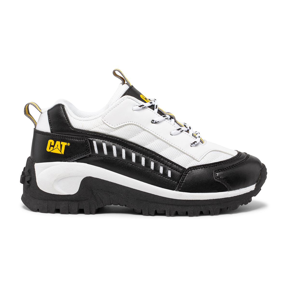 Kids' Caterpillar Intruder Sneakers White/Black | Cat-643058