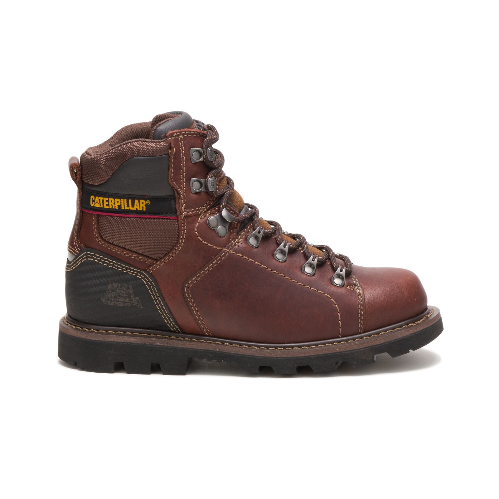 Men's Caterpillar Alaska 2.0 Work Boots Brown | Cat-067315