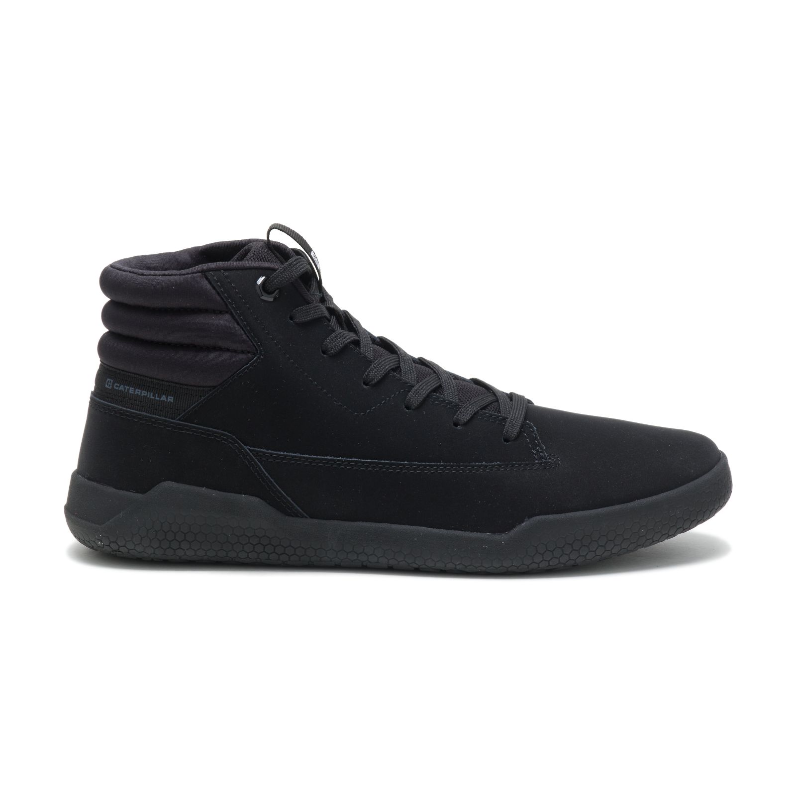 Men's Caterpillar Code Hex Hi Sneakers Black | Cat-914253