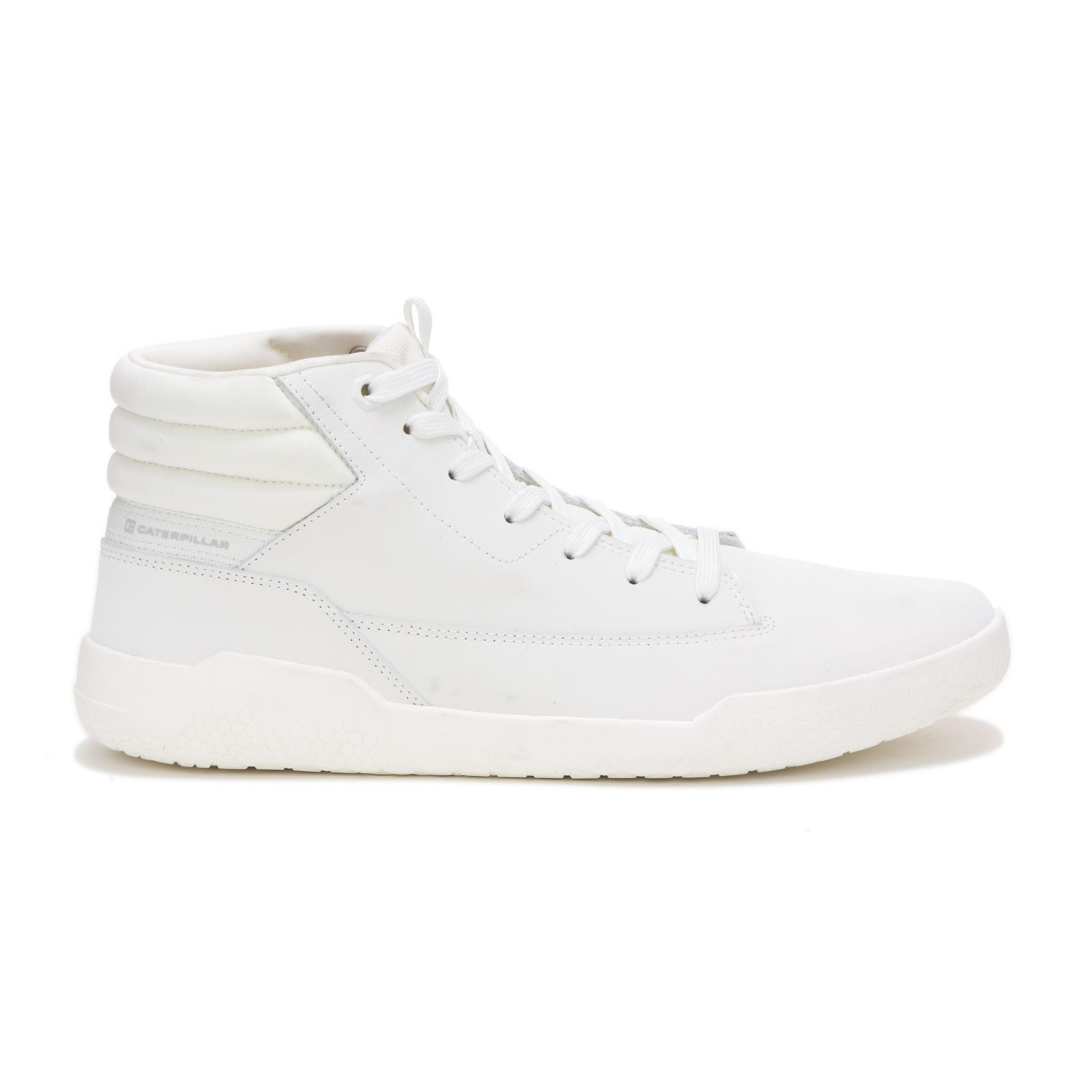 Men's Caterpillar Code Hex Hi Sneakers White | Cat-781592