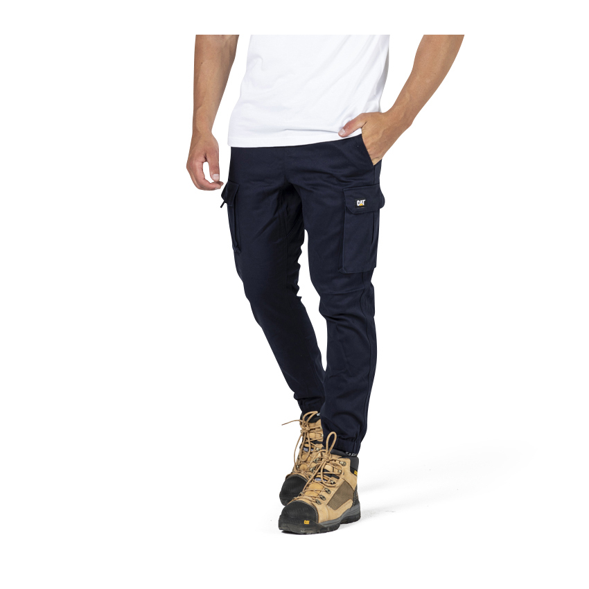 Men's Caterpillar Diesel Pants Navy | Cat-523048