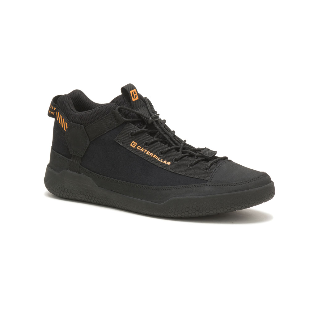 Men's Caterpillar Hex Utility Sneakers Black | Cat-389761