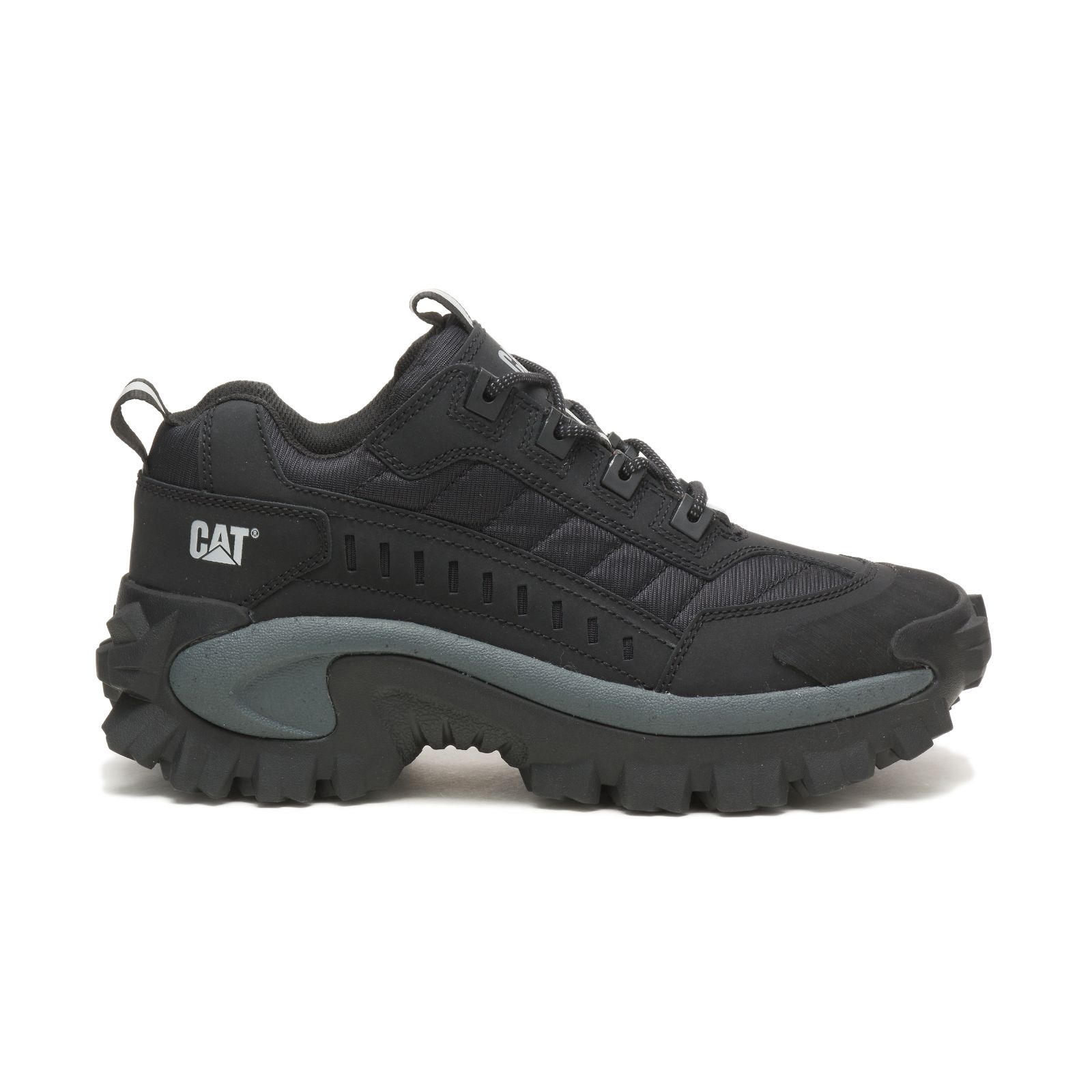 Men's Caterpillar Intruder Casual Shoes Black/Dark Grey | Cat-035497