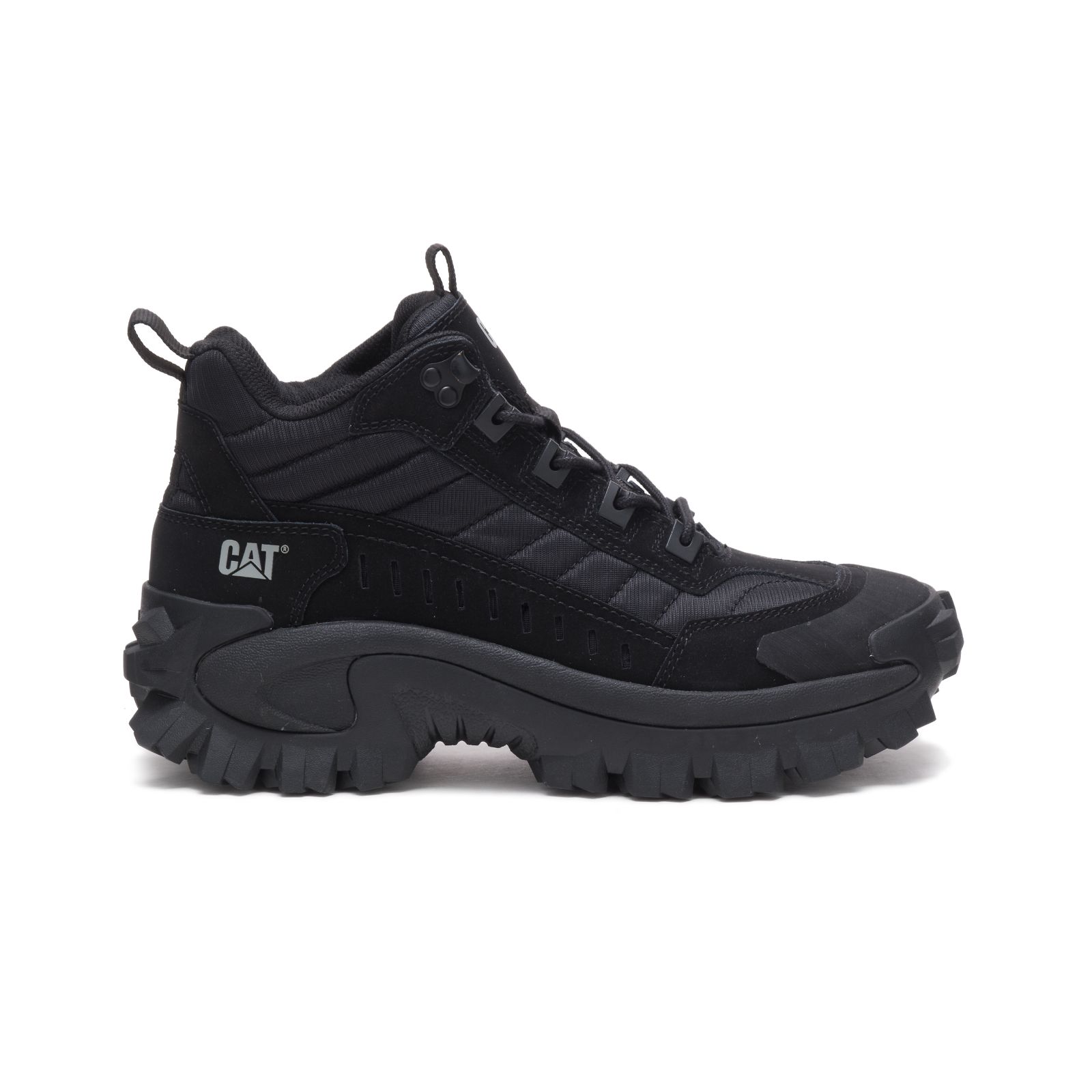 Men's Caterpillar Intruder Mid Sneakers Black | Cat-674285