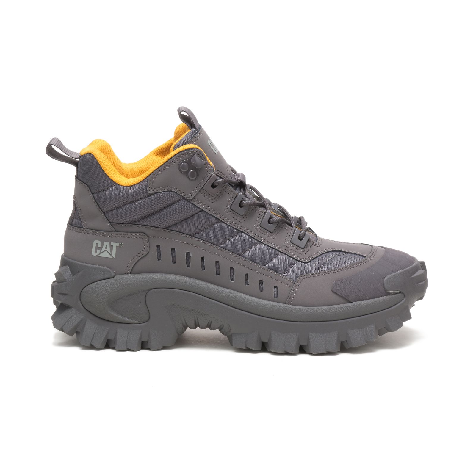 Men's Caterpillar Intruder Mid Sneakers deep grey | Cat-918726