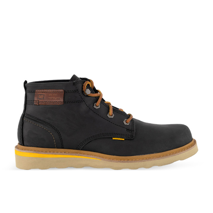 Men's Caterpillar Jackson Mid Casual Boots Black | Cat-158634