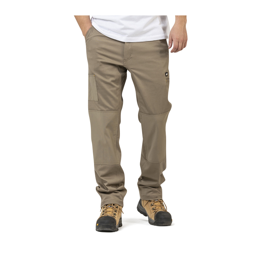 Men's Caterpillar Machine Pants Khaki | Cat-485712