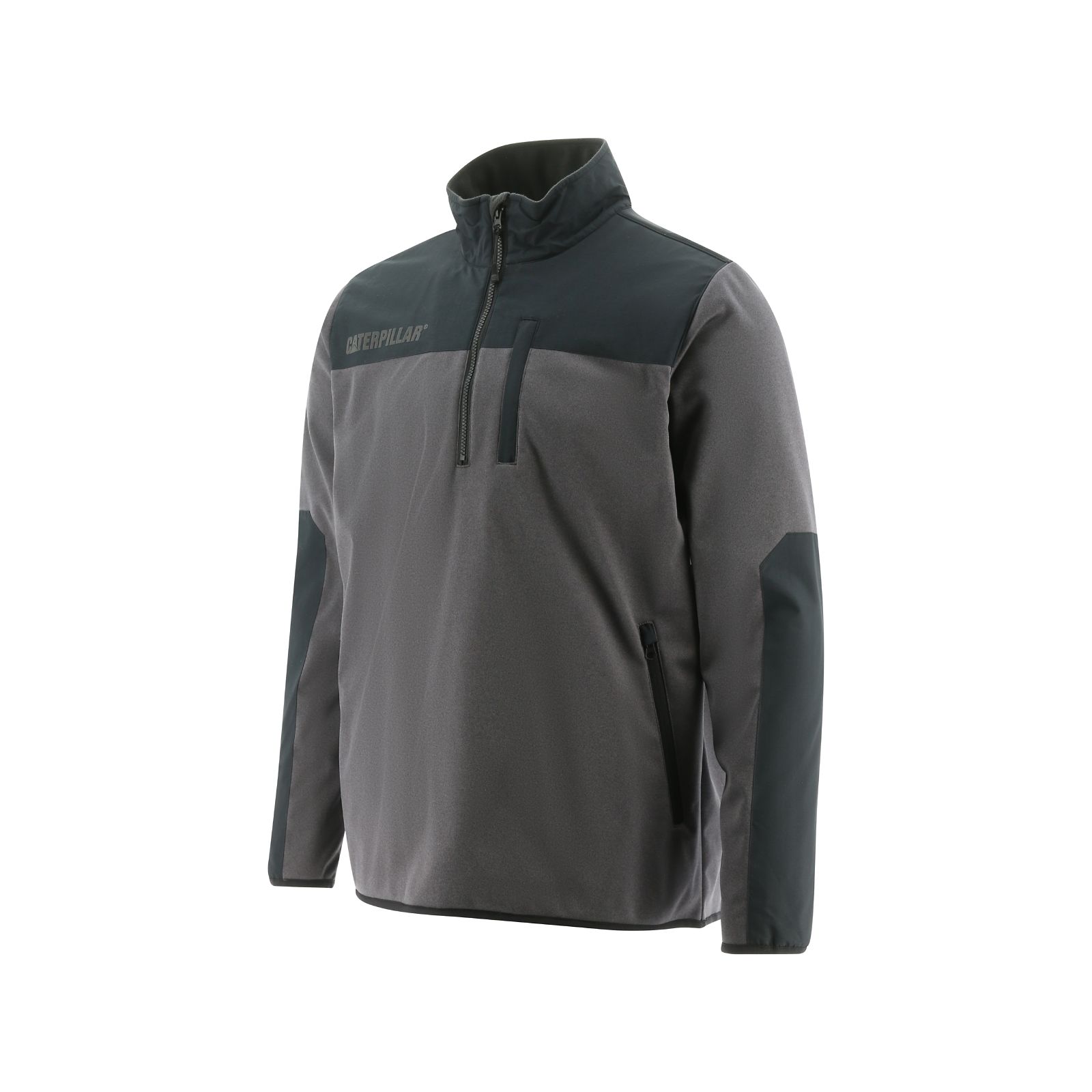 Men's Caterpillar Performance 1/4 Zip Pullover Jackets Black | Cat-835427