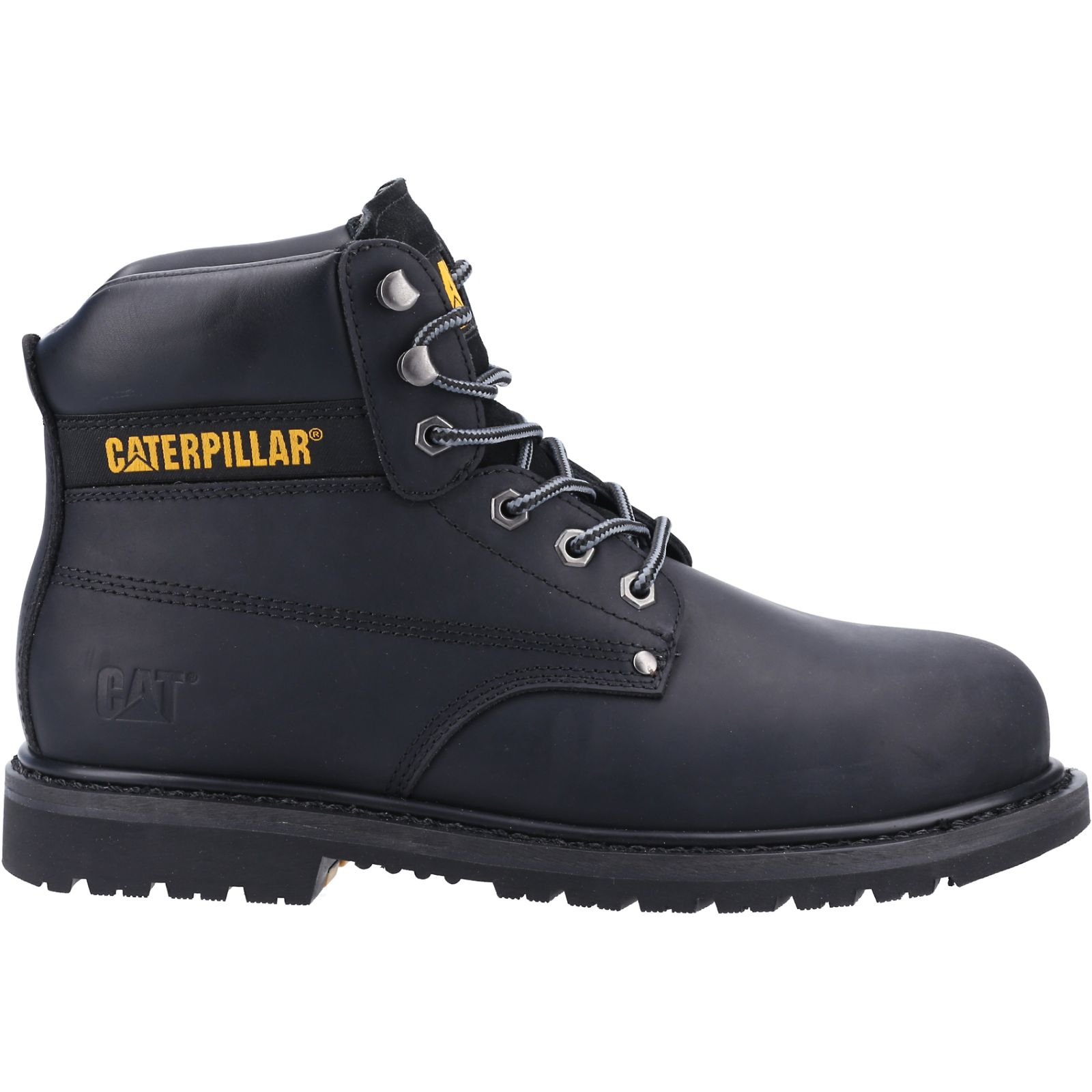 Men's Caterpillar Powerplant St Hro Sra Work Boots Black | Cat-453901