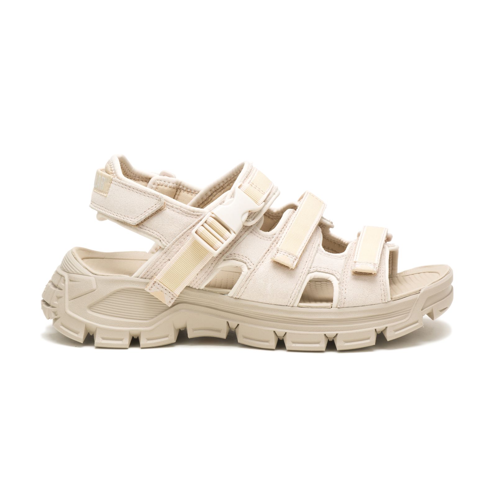 Men's Caterpillar Progressor Buckle Casual Sandals Beige | Cat-064231