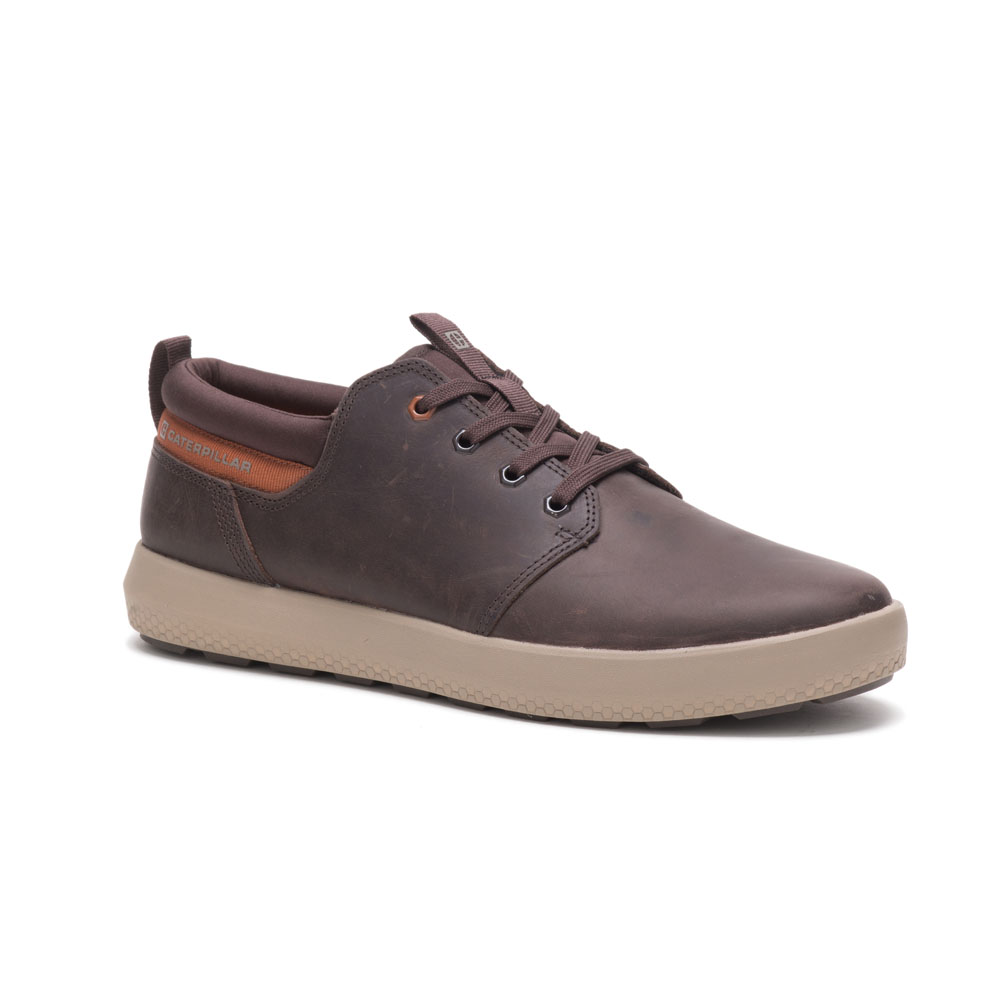 Men's Caterpillar Proxy Lace Lace Up Shoes Coffee | Cat-185462