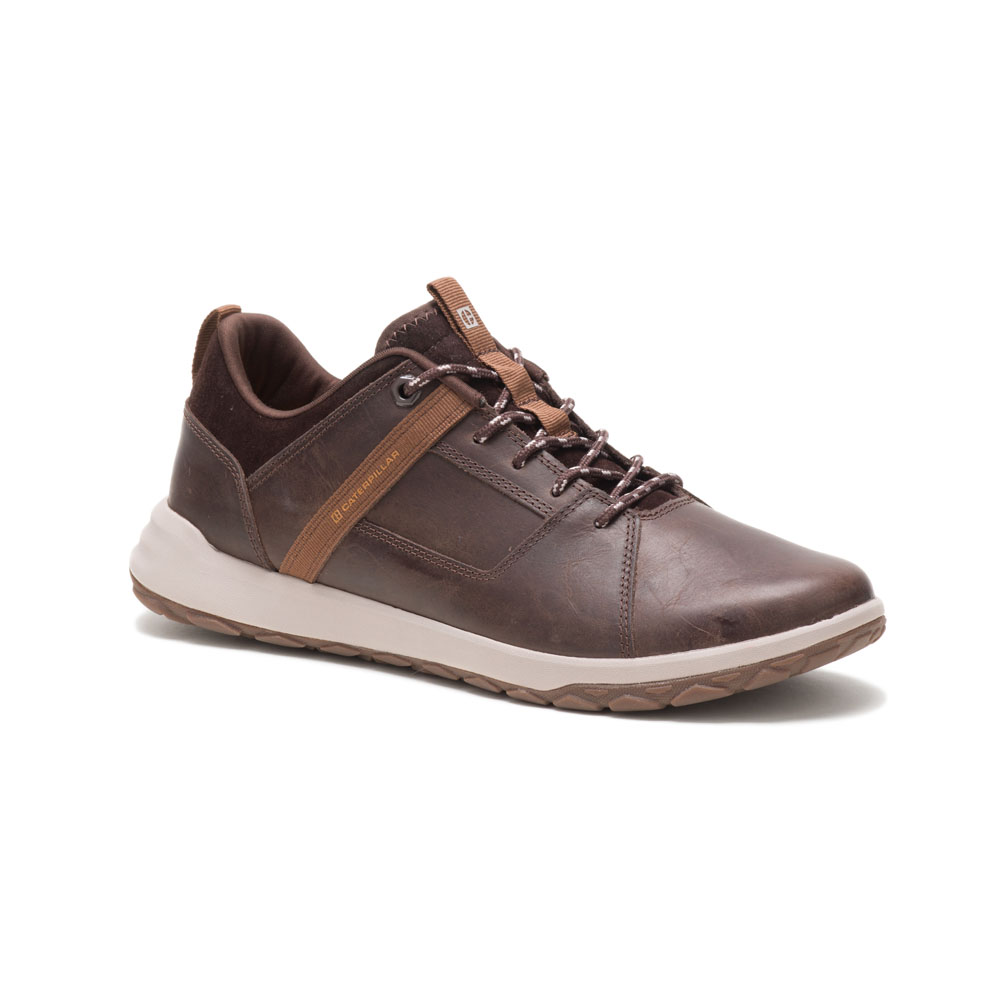 Men's Caterpillar Quest Mod Casual Shoes Coffee | Cat-239567