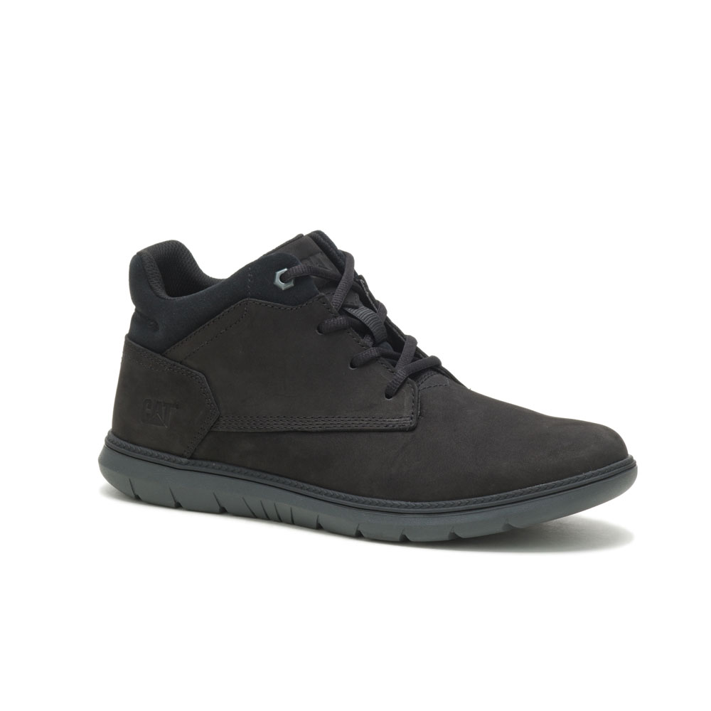 Men's Caterpillar Roamer Mid 2.0 Sneakers Black | Cat-394062