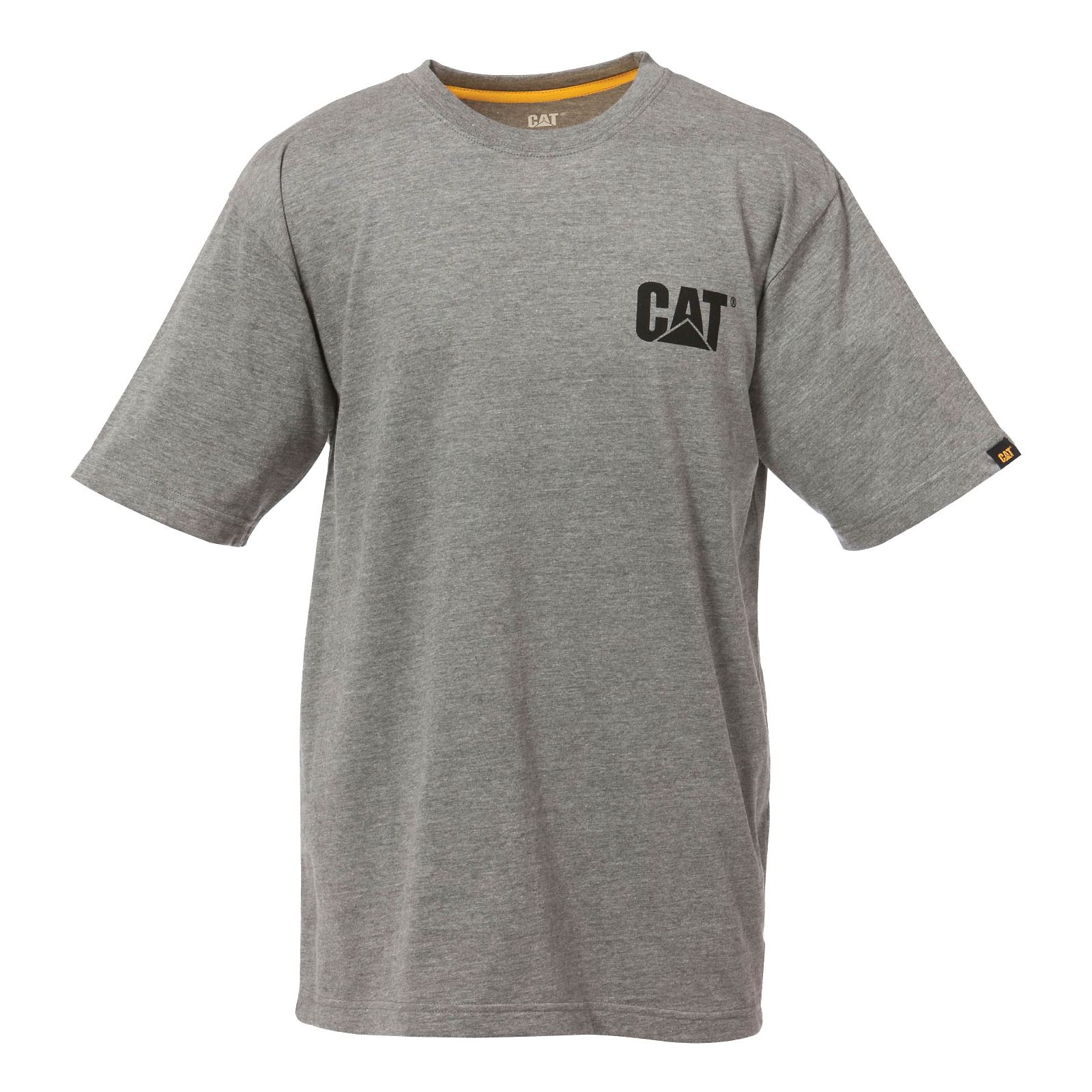 Men's Caterpillar Trademark T-Shirts Dark Grey | Cat-379248