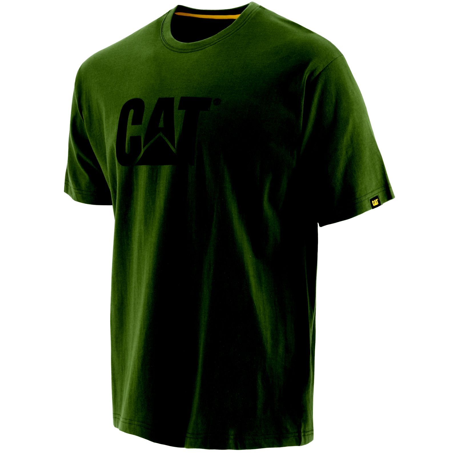 Men's Caterpillar Trademark T-Shirts Green | Cat-107639