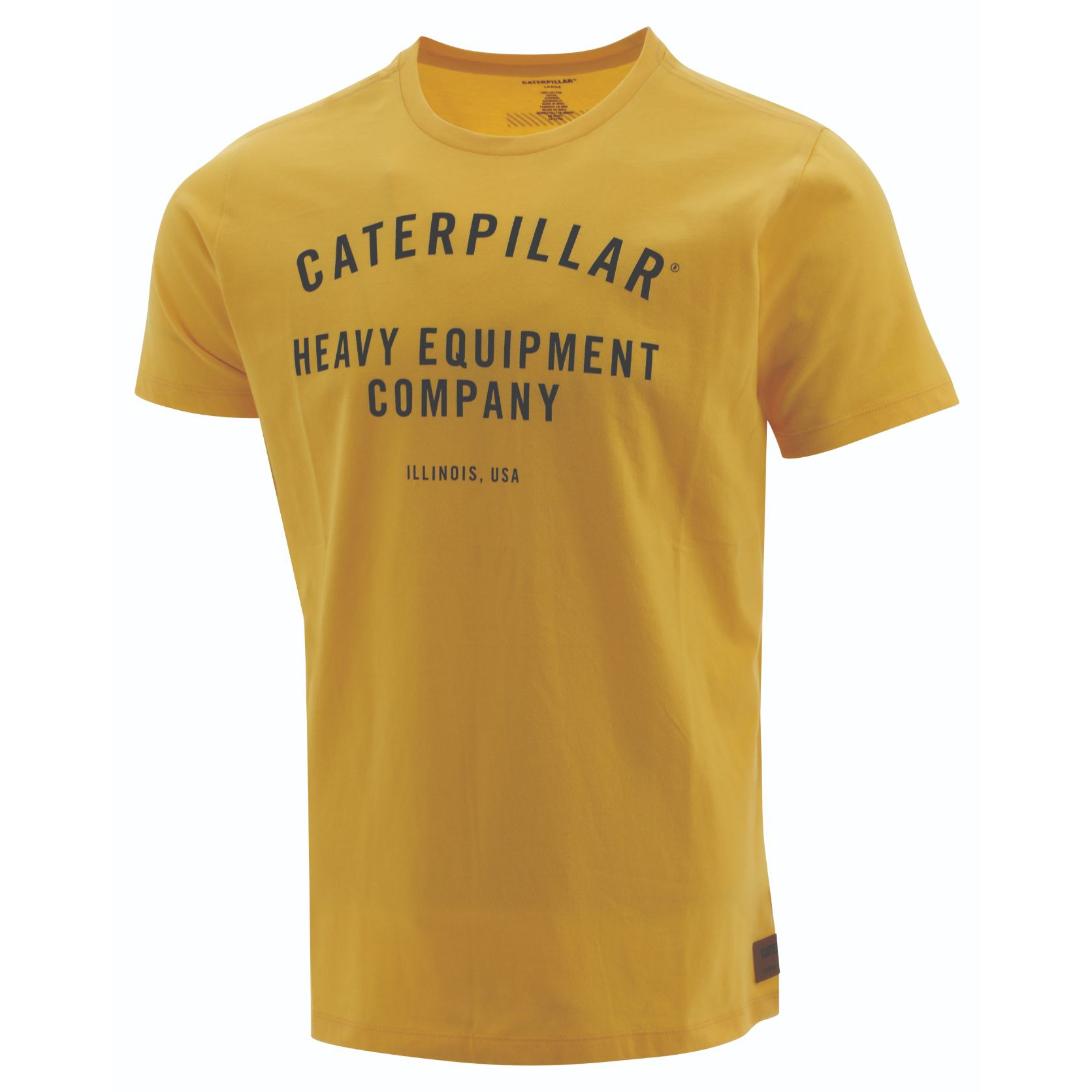 Men's Caterpillar Work Hec T-Shirts Yellow | Cat-876925