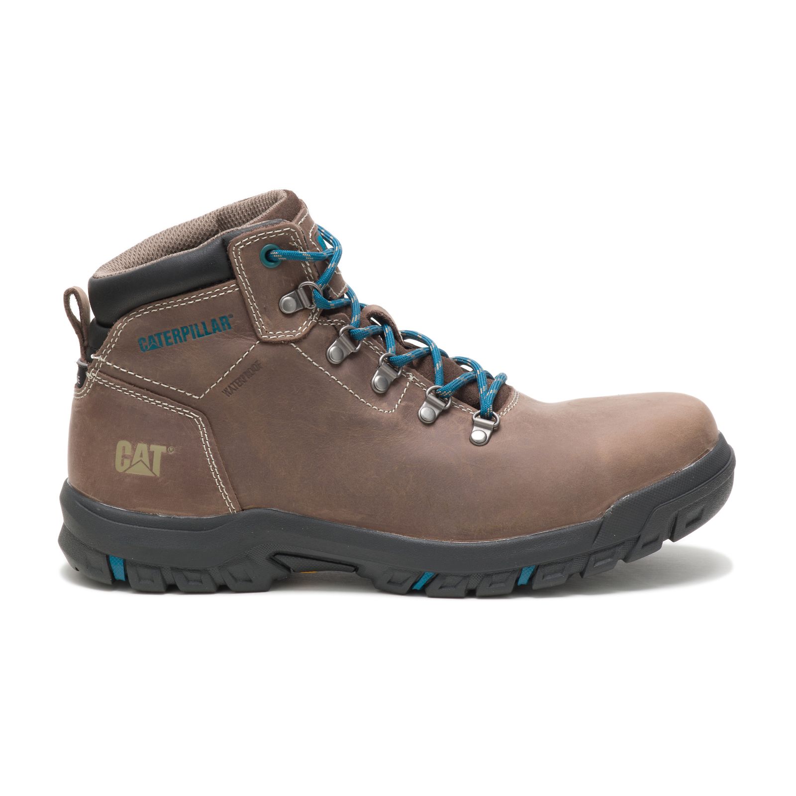 Women's Caterpillar Mae Steel Toe Waterproof Steel Toe Boots Brown | Cat-294051