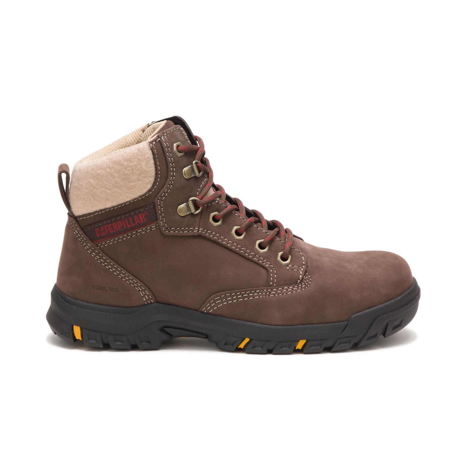 Women's Caterpillar Tess Steel Toe Steel Toe Boots Chocolate | Cat-457801